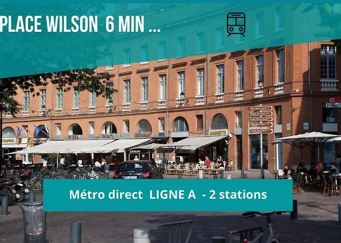 L'alto - Toulousecozyflat - Centre- Parking - Metro *