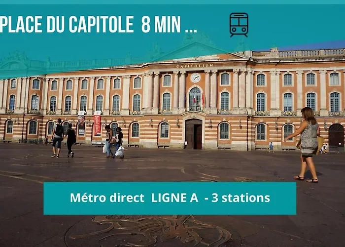 Lägenhet L'alto - Toulousecozyflat - Centre- Parking - Metro *